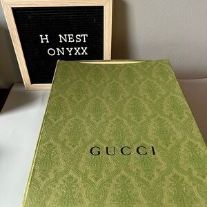 Empty Gucci box
